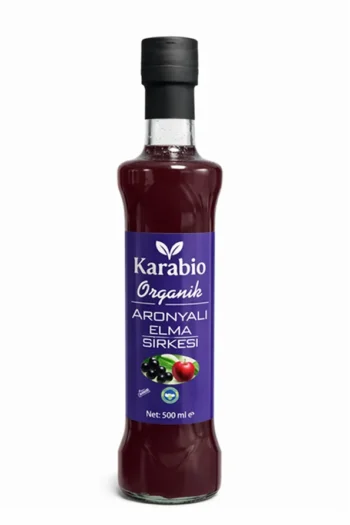 Karabio Organik Aronyalı Elma Sirkesi